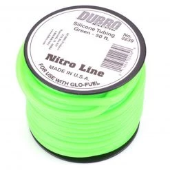Dubro Products Silicone 50' Fuel Tubing, Green