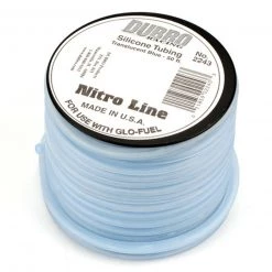Dubro Products Silicone 50' Fuel Tubing, Blue