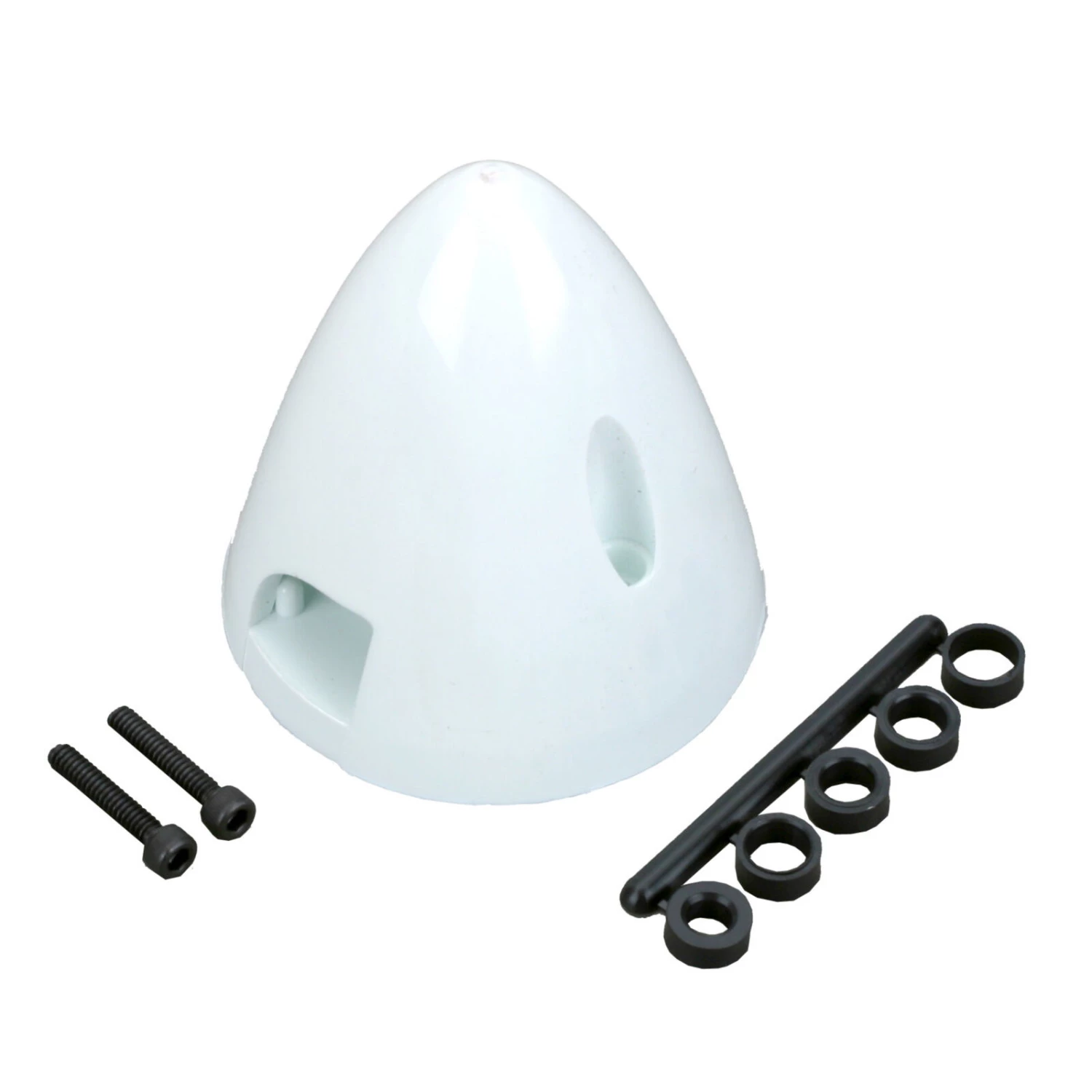 Dubro Products 4 Pin Spinner,2-3/4" White