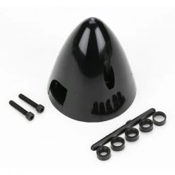 Dubro Products 4 Pin Spinner,2-3/4" Black