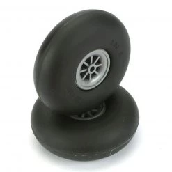 Dubro Products Smooth Wheels, 3" (2)