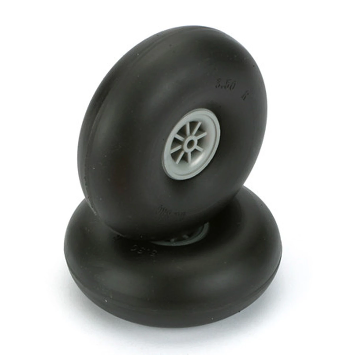 Dubro Products Smooth Wheels, 3-1/2" (2)