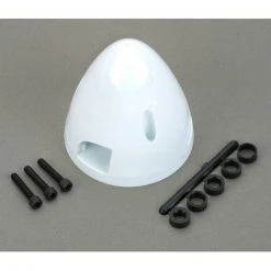 Dubro Products 3 Blade Spinner, 2", White