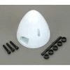 Dubro Products 3 Blade Spinner, 3", White