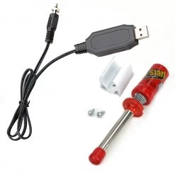 Dubro Products Kwik Start XL Glow Driver with USB Charger