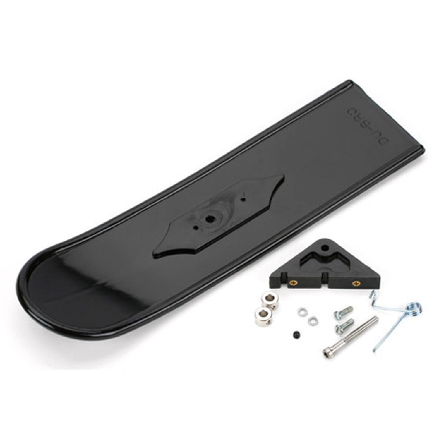 Dubro Products Snowbird Nose Skis, Black: .20-.60