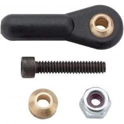 Dubro Products Bulk, Heavy Duty Ball Links, 4-40 (12)